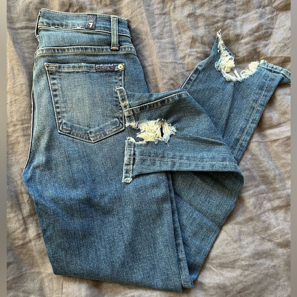 For all Mankind jeans, size 24, straight leg
